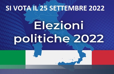 Elezioni Politiche del 25 settembre 2022