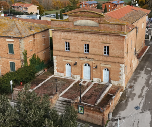 immagine dall'alto del Teatro dei Concordi