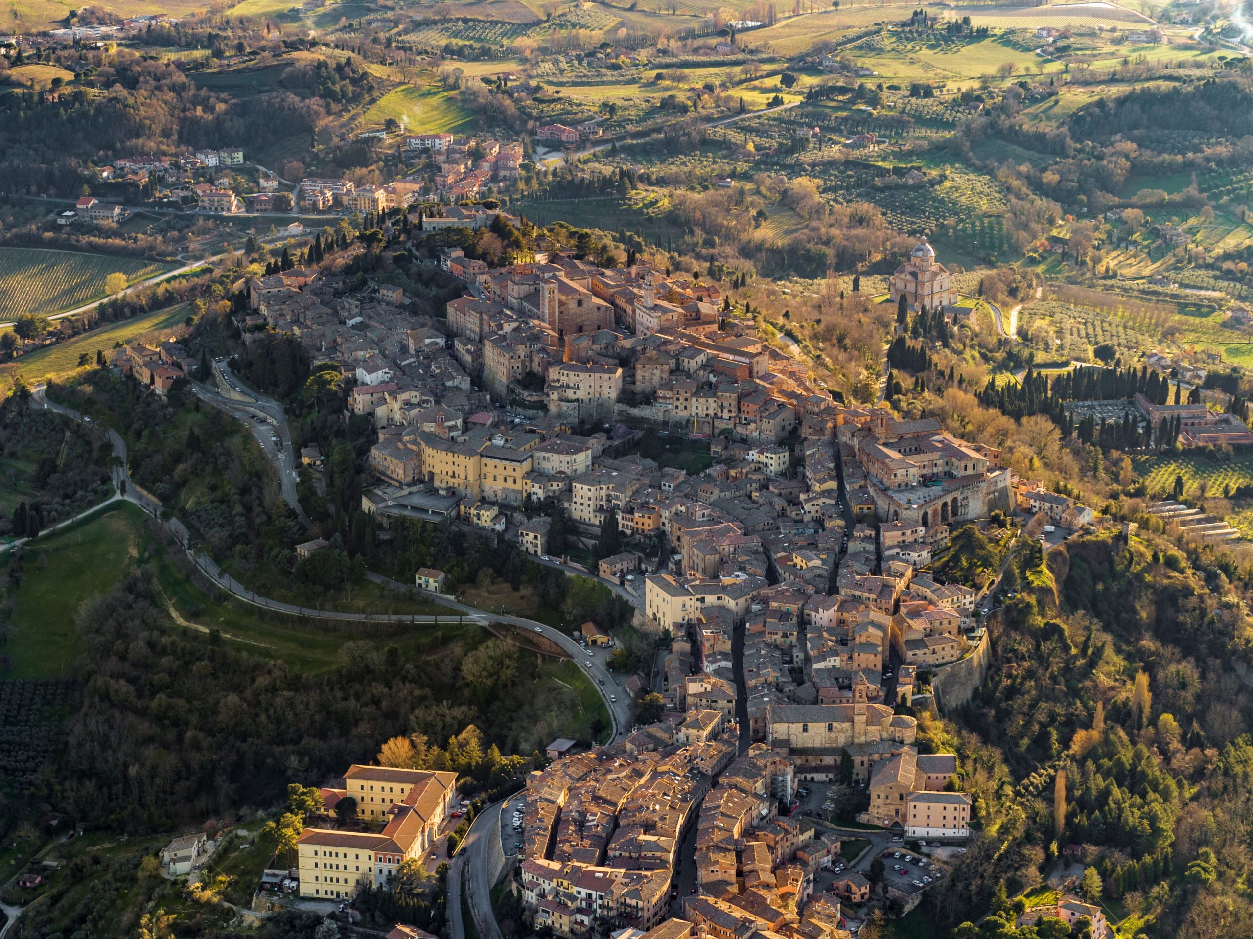 Panorama di Montepulciano Centro storico